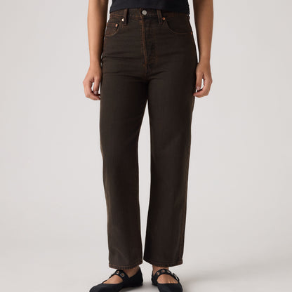 LEVI'S Jeans donna Levi's Jeans donna Ribcage Straight Alla Caviglia 726930315 - Old Bronze - 726930315
