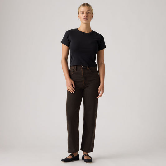 LEVI'S Jeans donna Levi's Jeans donna Ribcage Straight Alla Caviglia 726930315 - Old Bronze - 726930315 - immagine 2