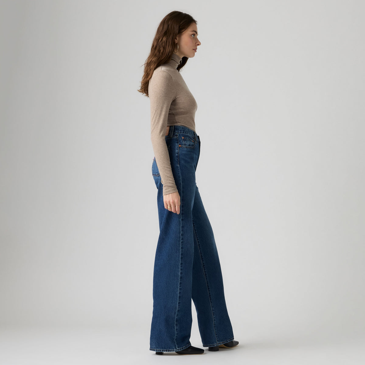 Levi's Jeans donna Ribcage A Gamba Ampia A60810091 - immagine 5