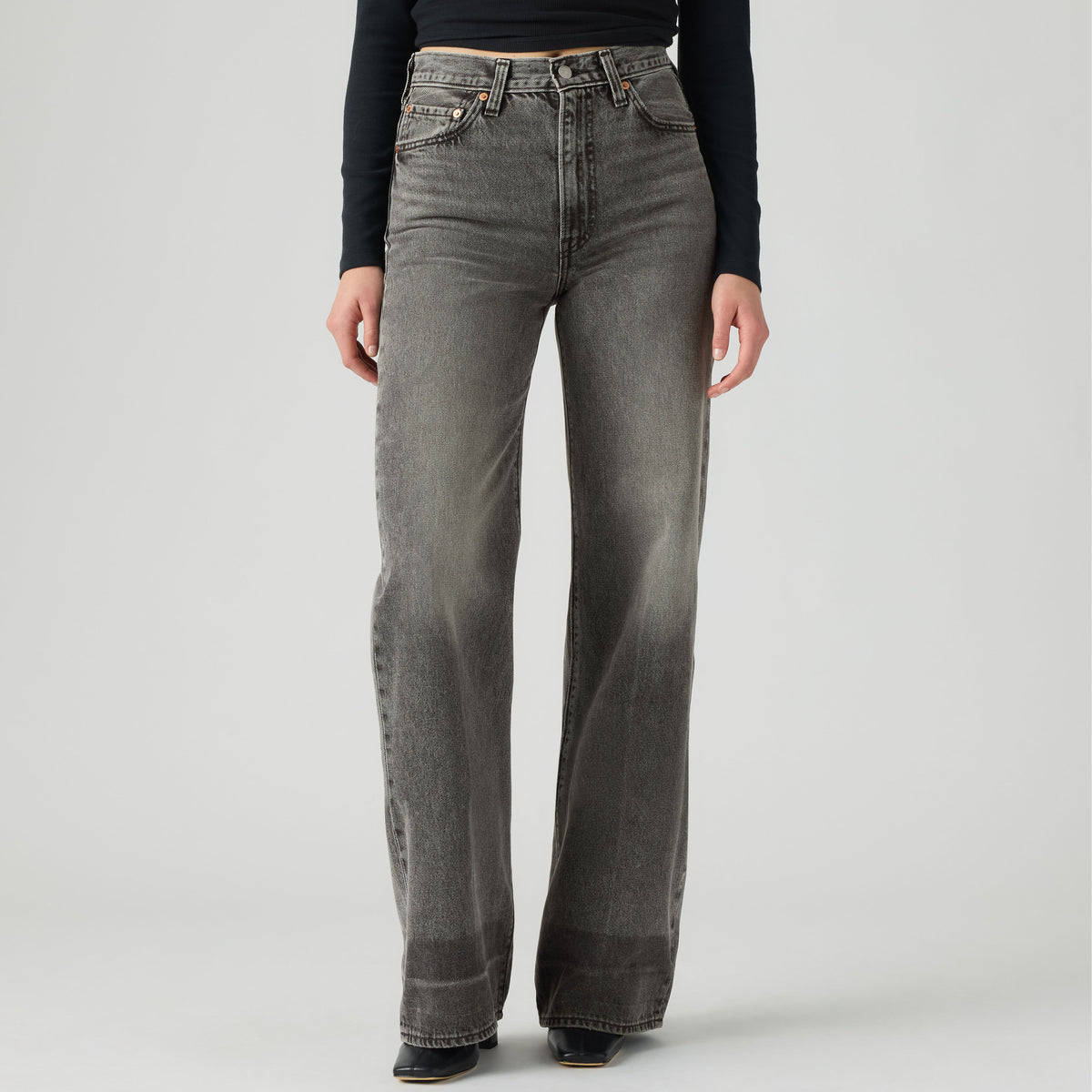 Levi's Jeans donna Ribcage A Gamba Ampia A60810093 - immagine 3