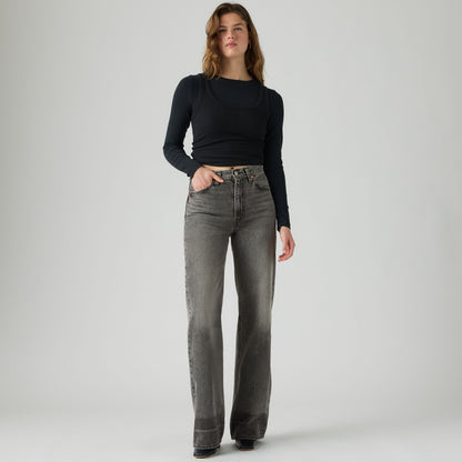 Levi's Jeans donna Ribcage A Gamba Ampia A60810093 - immagine 2