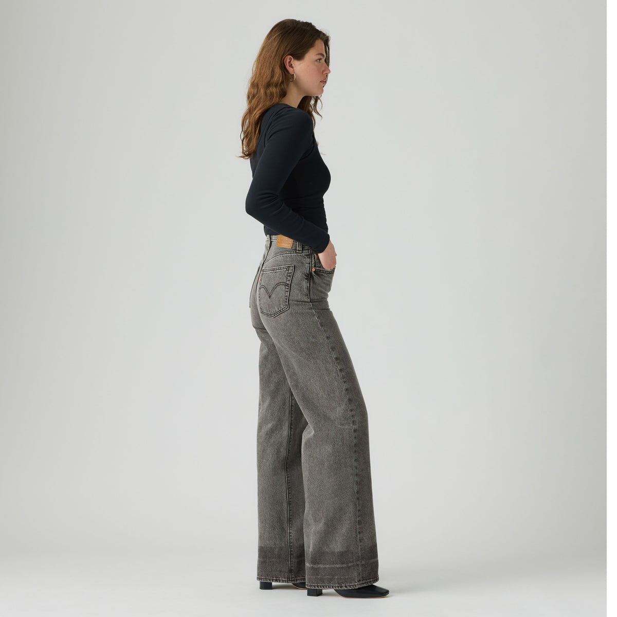 Levi's Jeans donna Ribcage A Gamba Ampia A60810093 - immagine 5