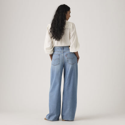 Jeans Levi’s oversize donna gamba dritta ampia posteriore
