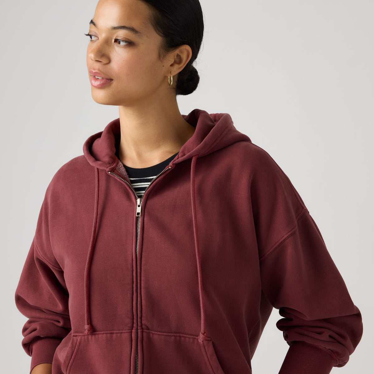 Levi’s felpa donna con cappuccio Vintage Relaxed 005IH0016 - immagine 3