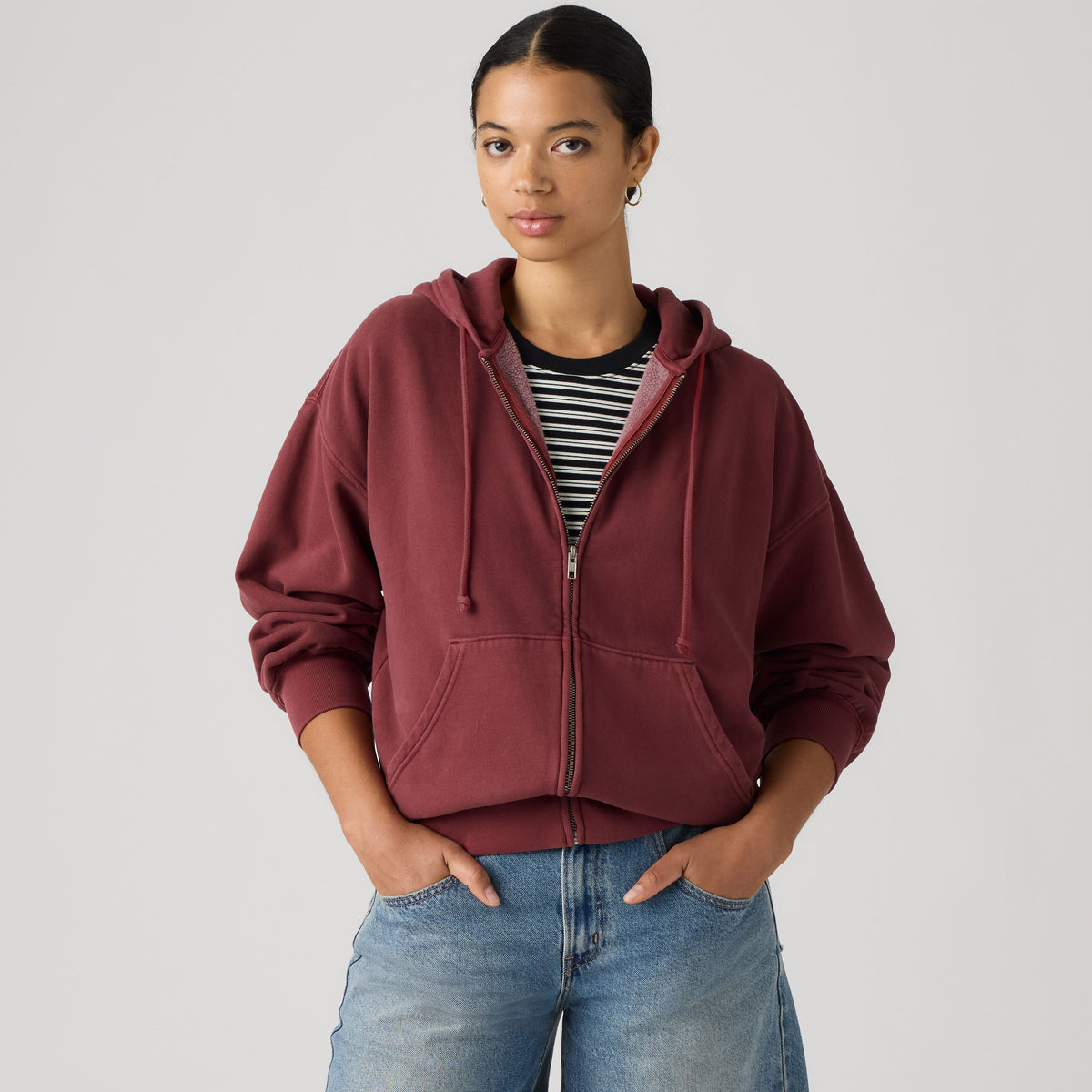 Levi’s felpa donna con cappuccio Vintage Relaxed 005IH0016 - immagine 1