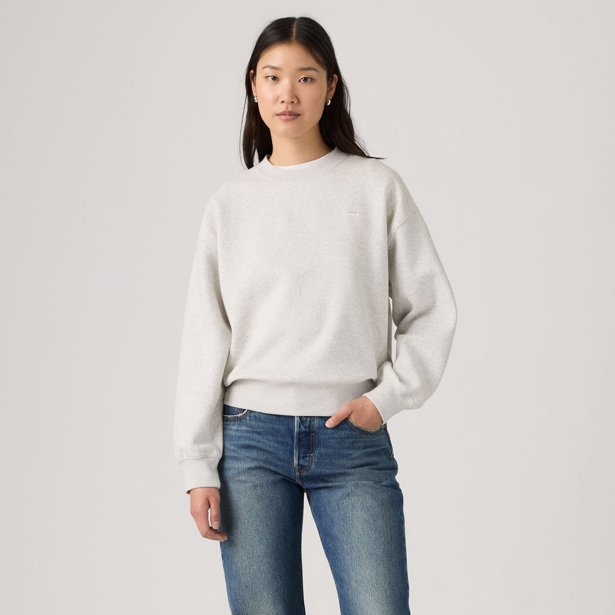 Levi’s felpa donna a girocollo Everyday 0082J0010