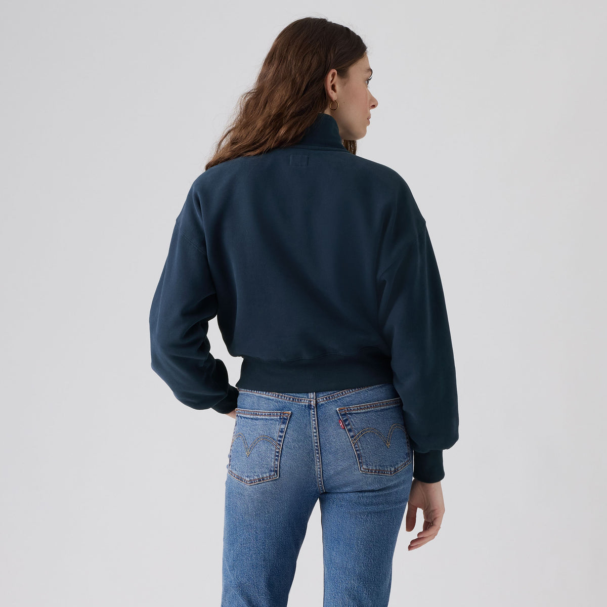 Levi’s felpa donna Graphic Vintage '80s Quarter-Zip 008CM0002