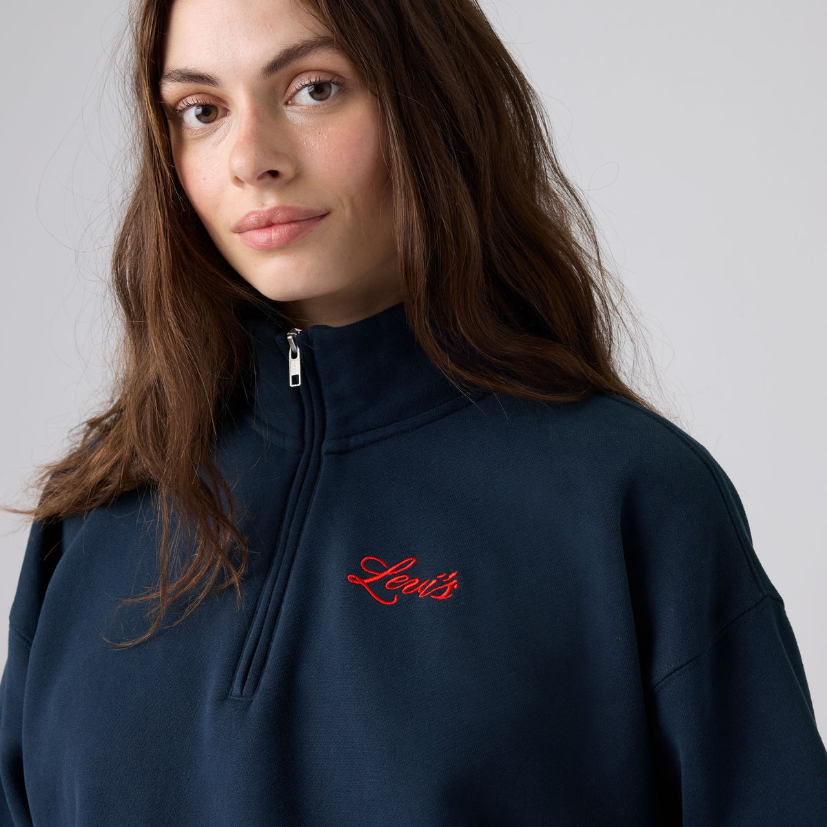 Levi’s felpa donna Graphic Vintage '80s Quarter-Zip 008CM0002