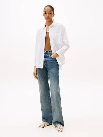 tommy hilfiger camicia donna outfit completo