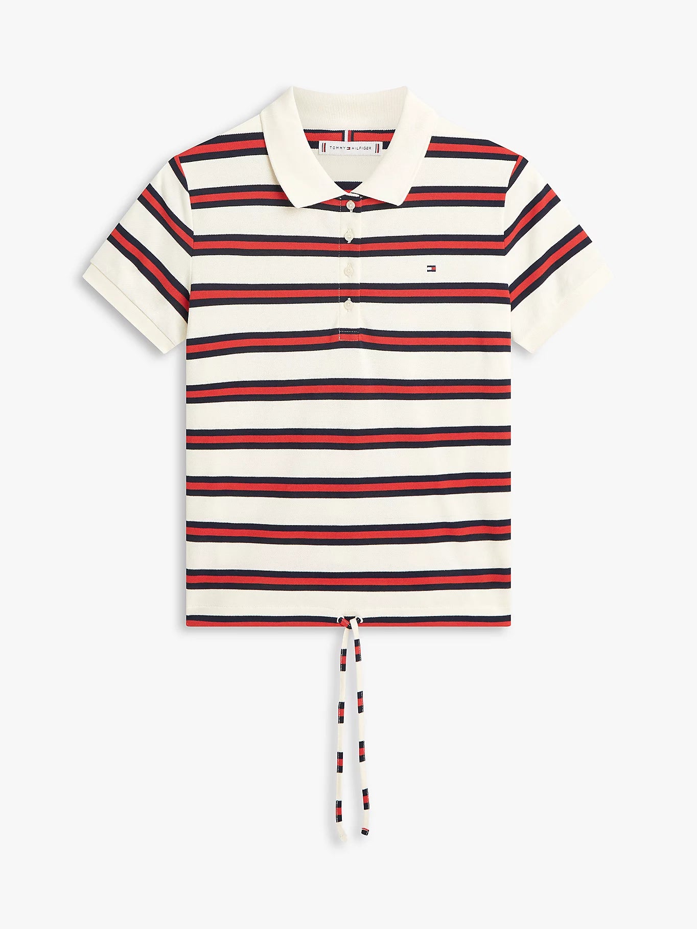 tommy hilfiger polo donna righe prodotto isolato