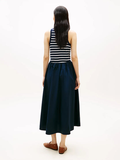 tommy hilfiger abito lungo donna vista posteriore