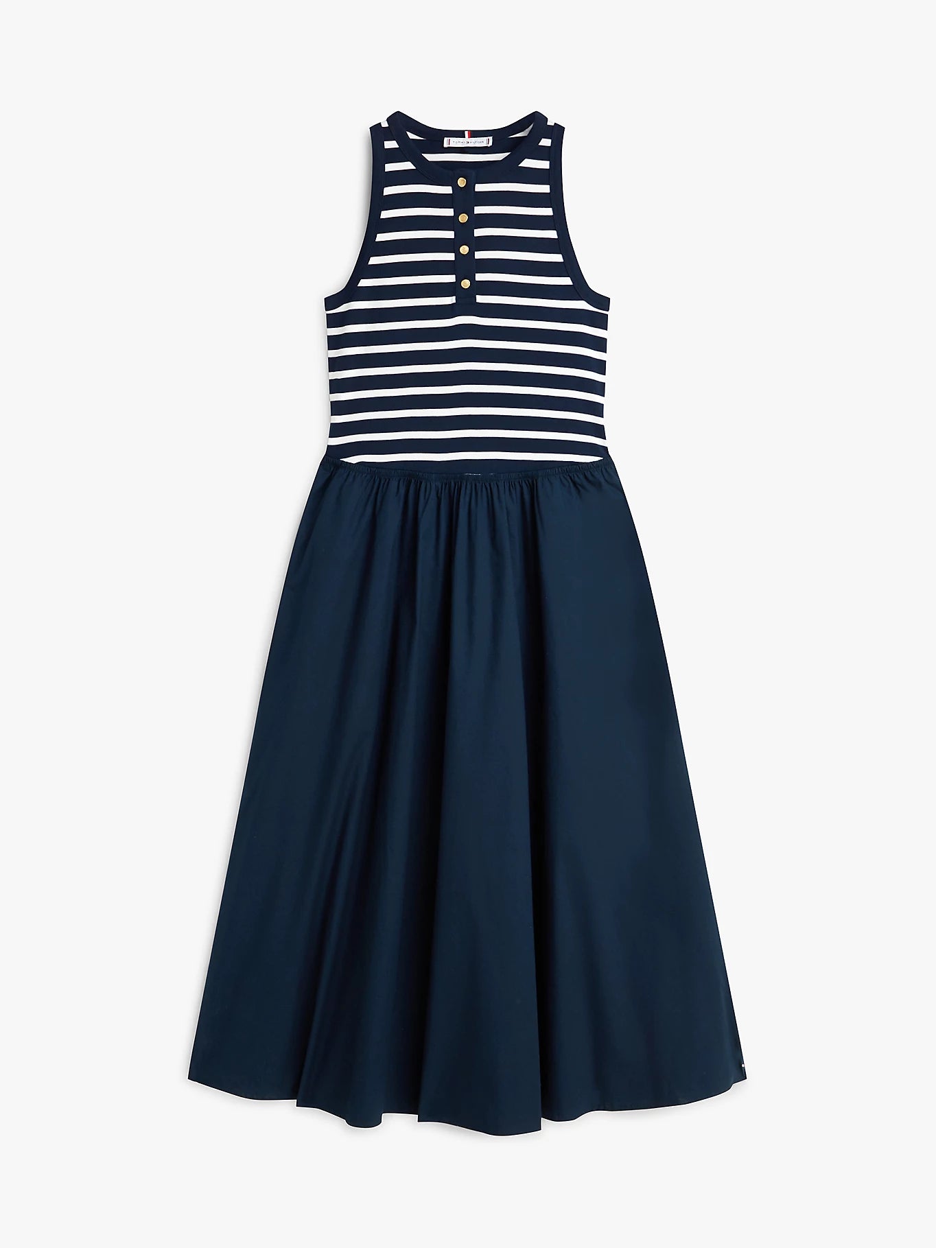 tommy hilfiger abito donna lungo prodotto isolato