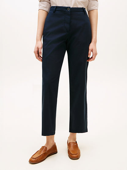 pantaloni donna Tommy Hilfiger effetto washed vestibilità slim