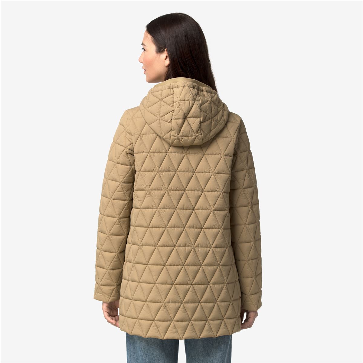K-way giubbino donna Sophie Diamond quilted warm - Beige K8161HW-677