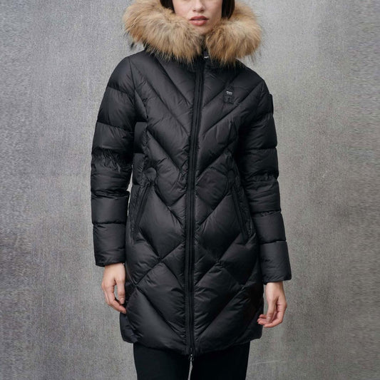 Blauer piumino lungo Donna modello Althea 26WBLDK03042-006047 - CRDS 999EI - immagine 1