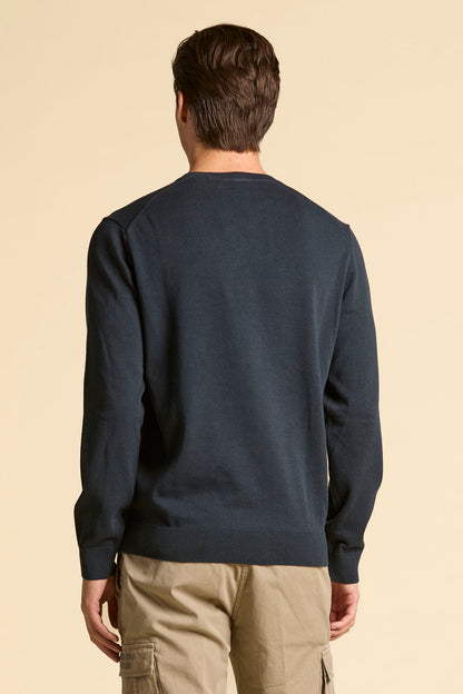 Aeronautica Militare Maglia uomo in cotone tinto filo