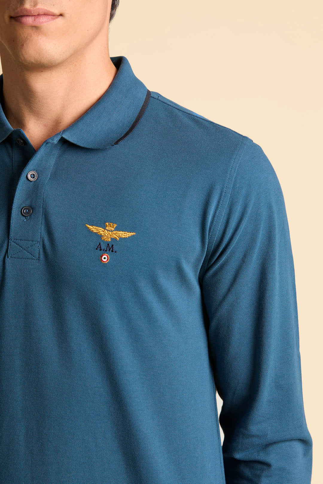 Aeronautica Militare Polo manica lunga