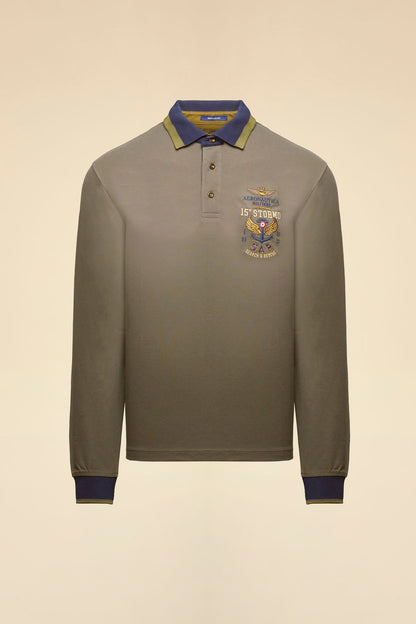 Aeronautica Militare Polo manica lunga