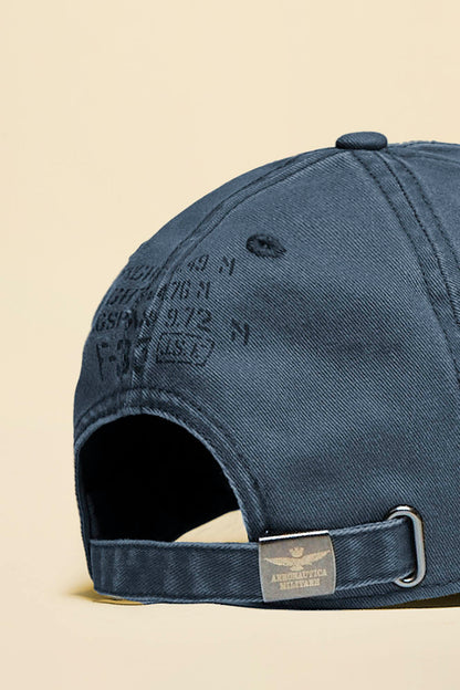 Cappello baseball blu ardesia Aeronautica Militare regolabile