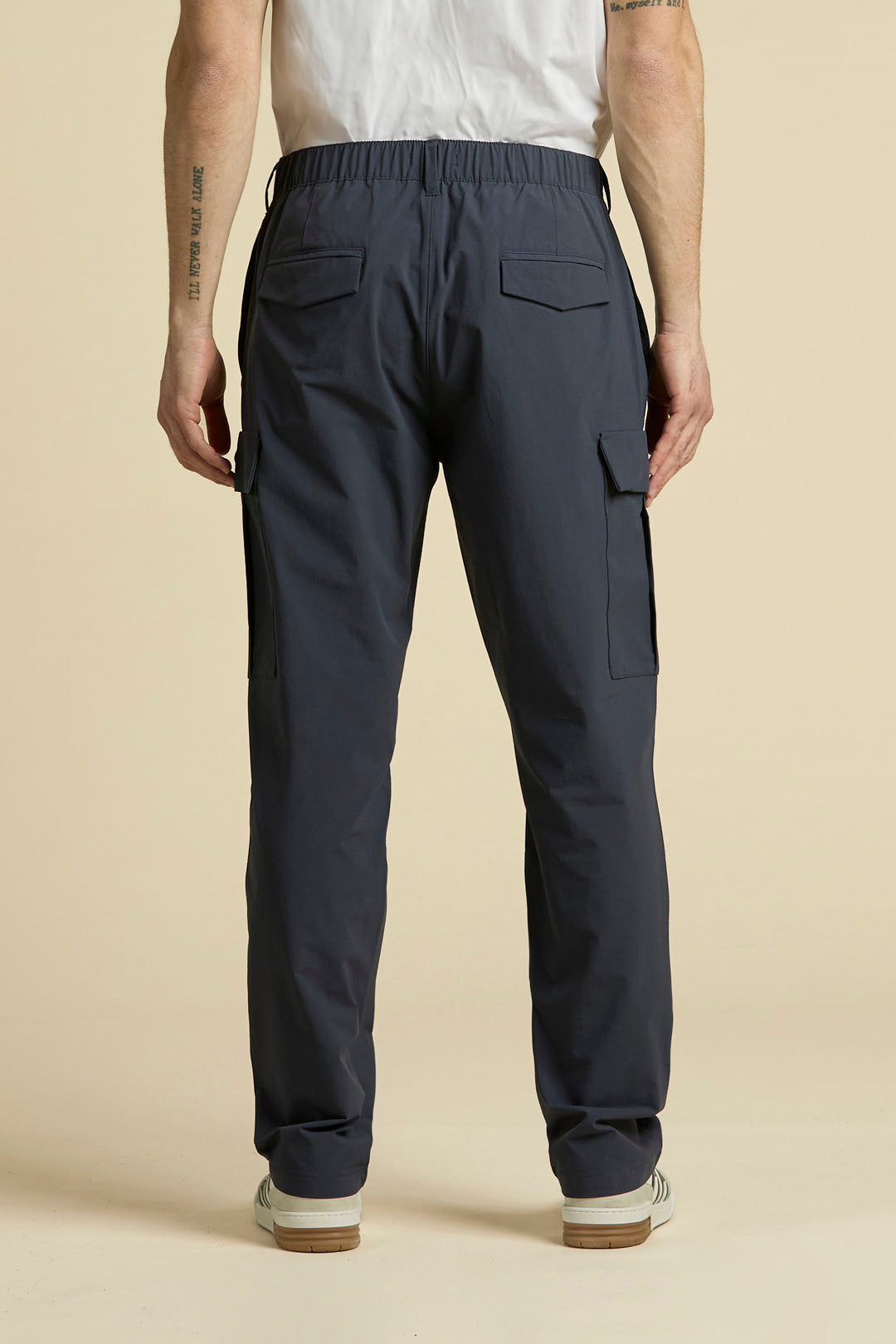 Pantalone sportivo uomo blu navy Aeronautica Militare retro