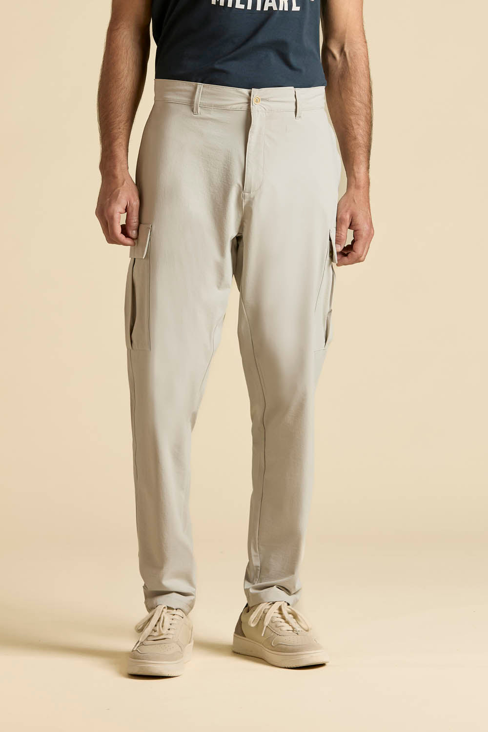 Pantalone cargo uomo Aeronautica Militare ghiaccio