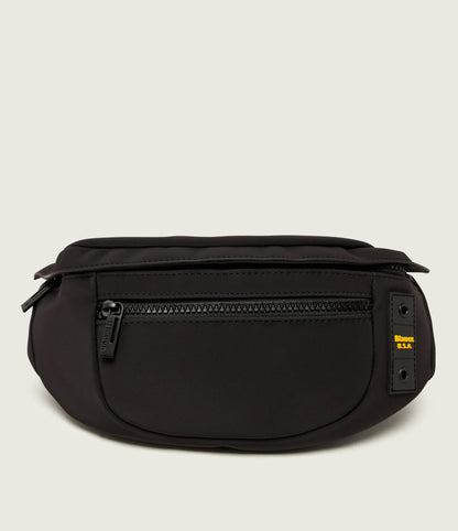 Blauer Pochette uomo marsupio coated polyester waist bag F6WAID01/COA BLACK - immagine 1