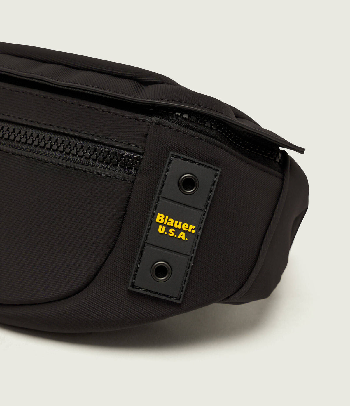 Blauer Pochette uomo marsupio coated polyester waist bag F6WAID01/COA BLACK - immagine 2