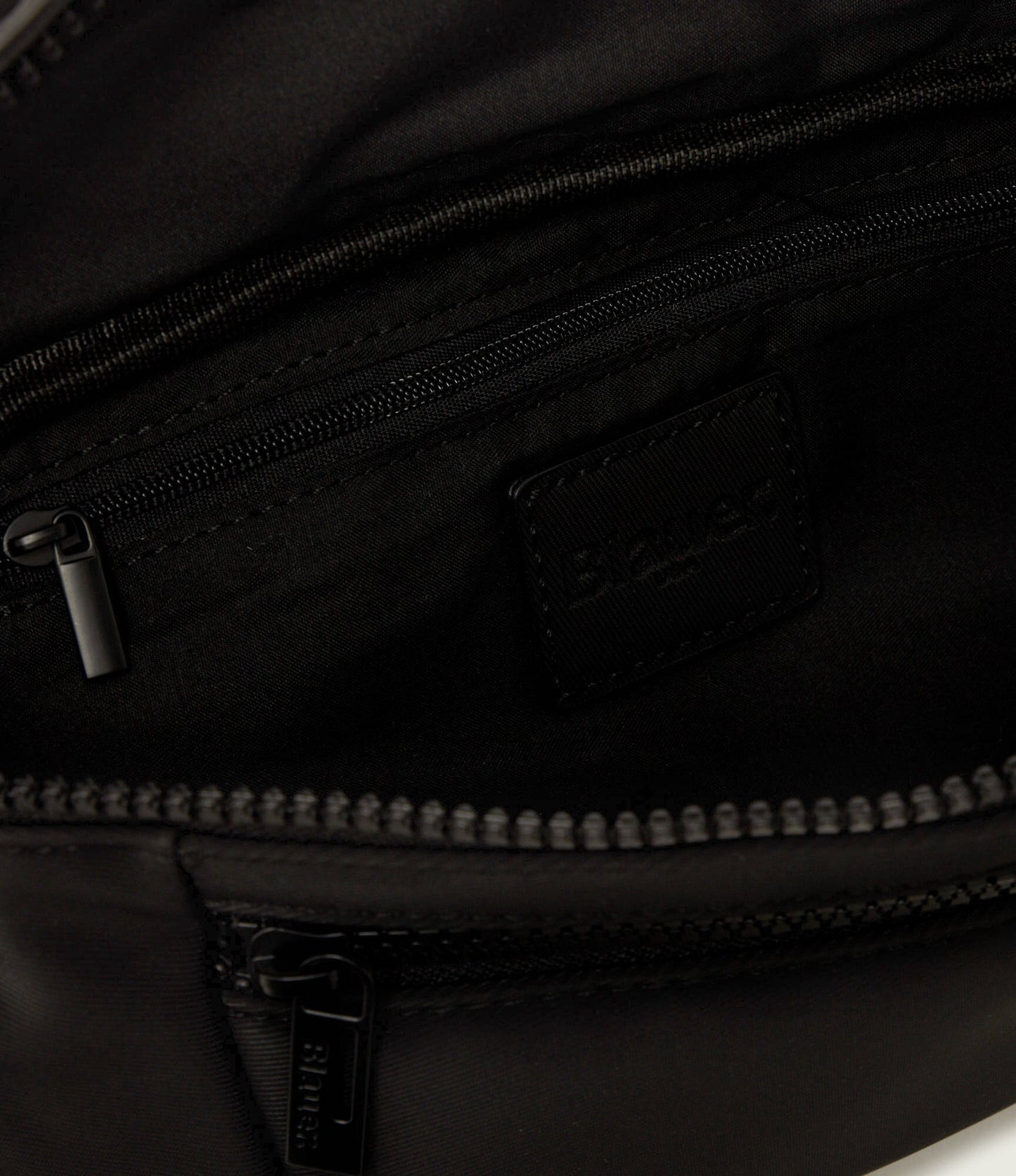 Blauer Pochette uomo marsupio coated polyester waist bag F6WAID01/COA BLACK - immagine 4