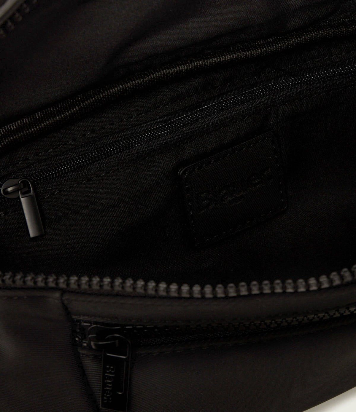 Blauer Pochette uomo marsupio coated polyester waist bag F6WAID01/COA BLACK - immagine 4