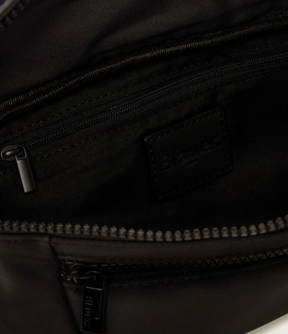 Blauer Pochette uomo marsupio coated polyester waist bag F6WAID01/COA BLACK - immagine 4