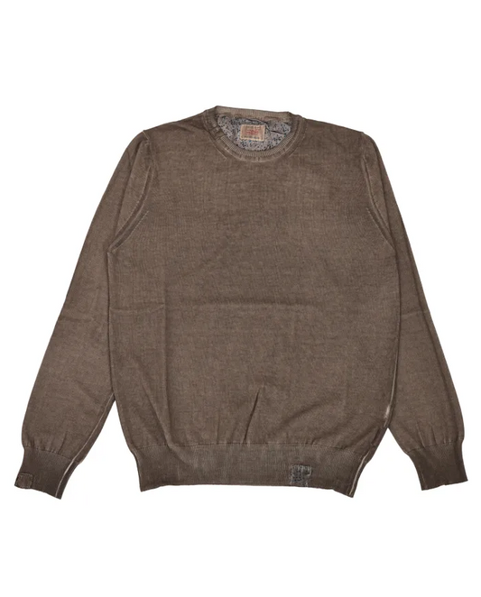 Bob Bob maglia uomo girocollo in cotone con toppe mod BLAS