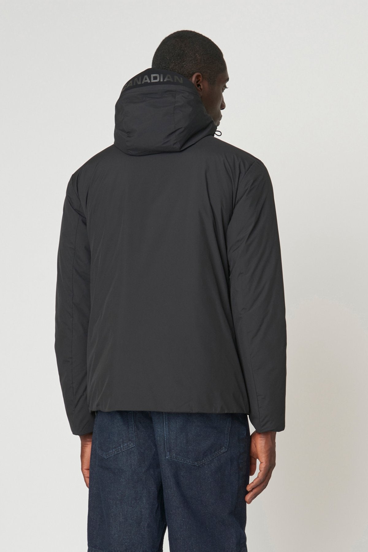 iacca uomo Canadian St. John con cappuccio e zip doppio cursore dietro