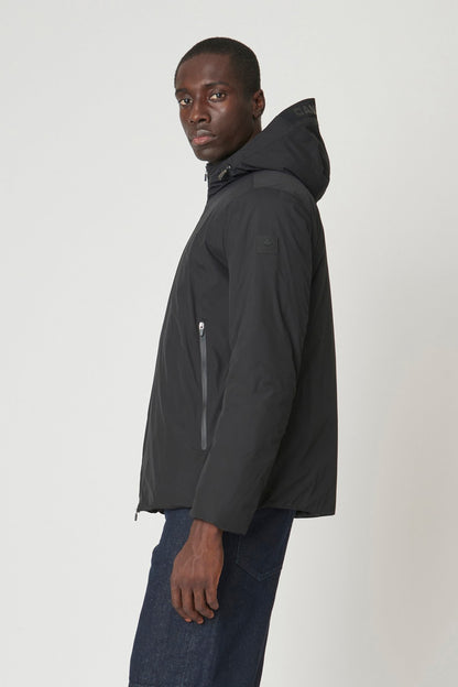 iacca uomo Canadian St. John con cappuccio e zip doppio cursore vista laterale