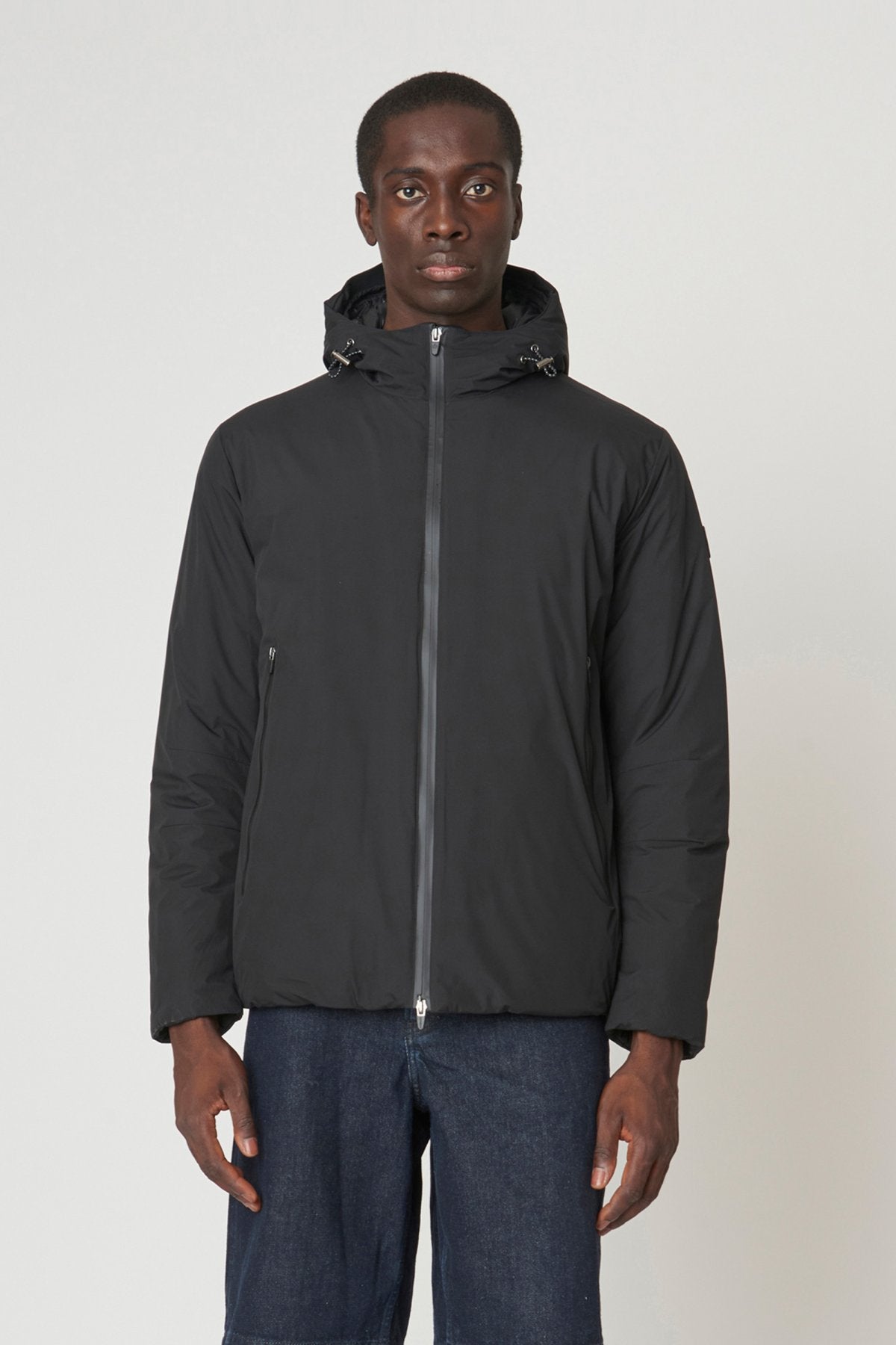 iacca uomo Canadian St. John con cappuccio e zip doppio cursore