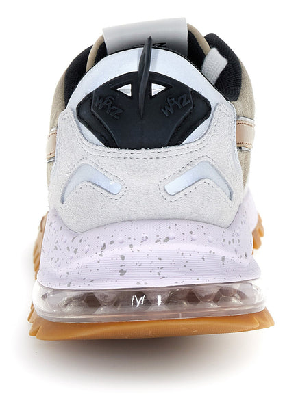 W6YZ Sneaker Uomo BREEZE 3-M in Suede e Tessuto Tecnico