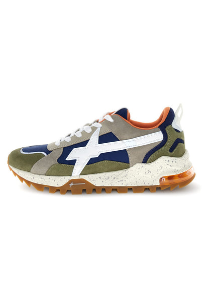 Scarpe W6YZ running style con dettagli in suede