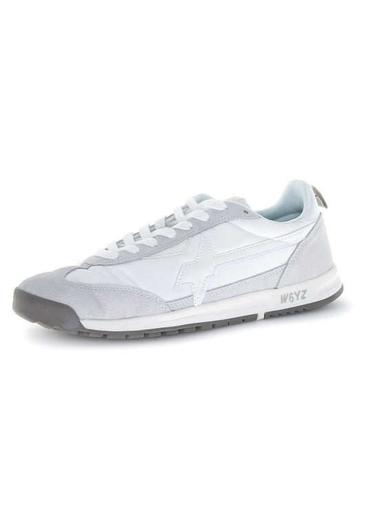 Sneaker uomo W6YZ KEY-M bianca vista laterale