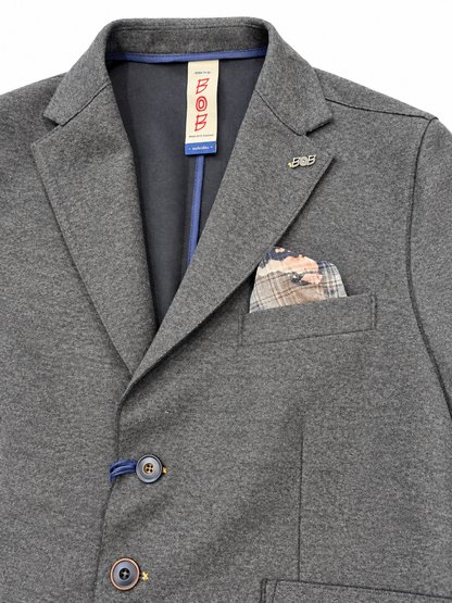 Bob Giacca uomo monopetto tessuto a maglia unito A27MARDEN434T434 - immagine 3
