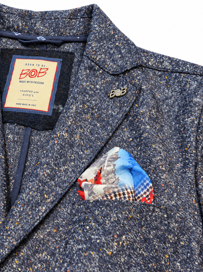 Bob Giacca uomo monopetto tessuto a maglia A27HARLOW502T502 - immagine 3