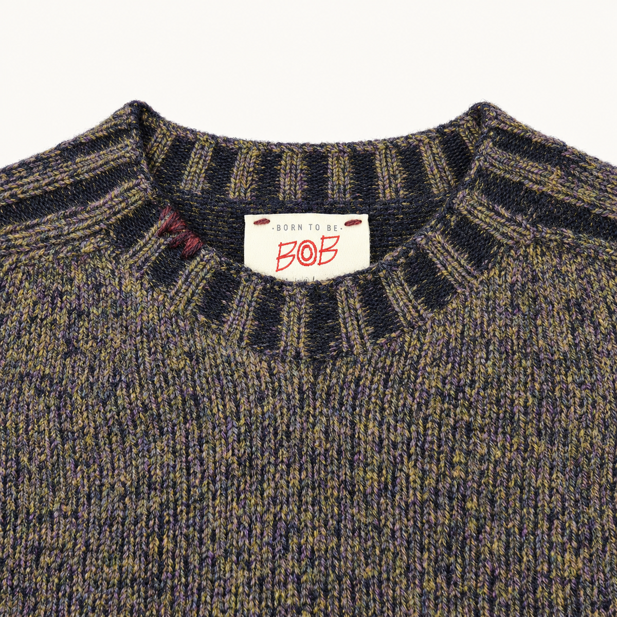 Bob Maglia uomo girocollo maglieria lana vanisé mod. FIN - immagine 11