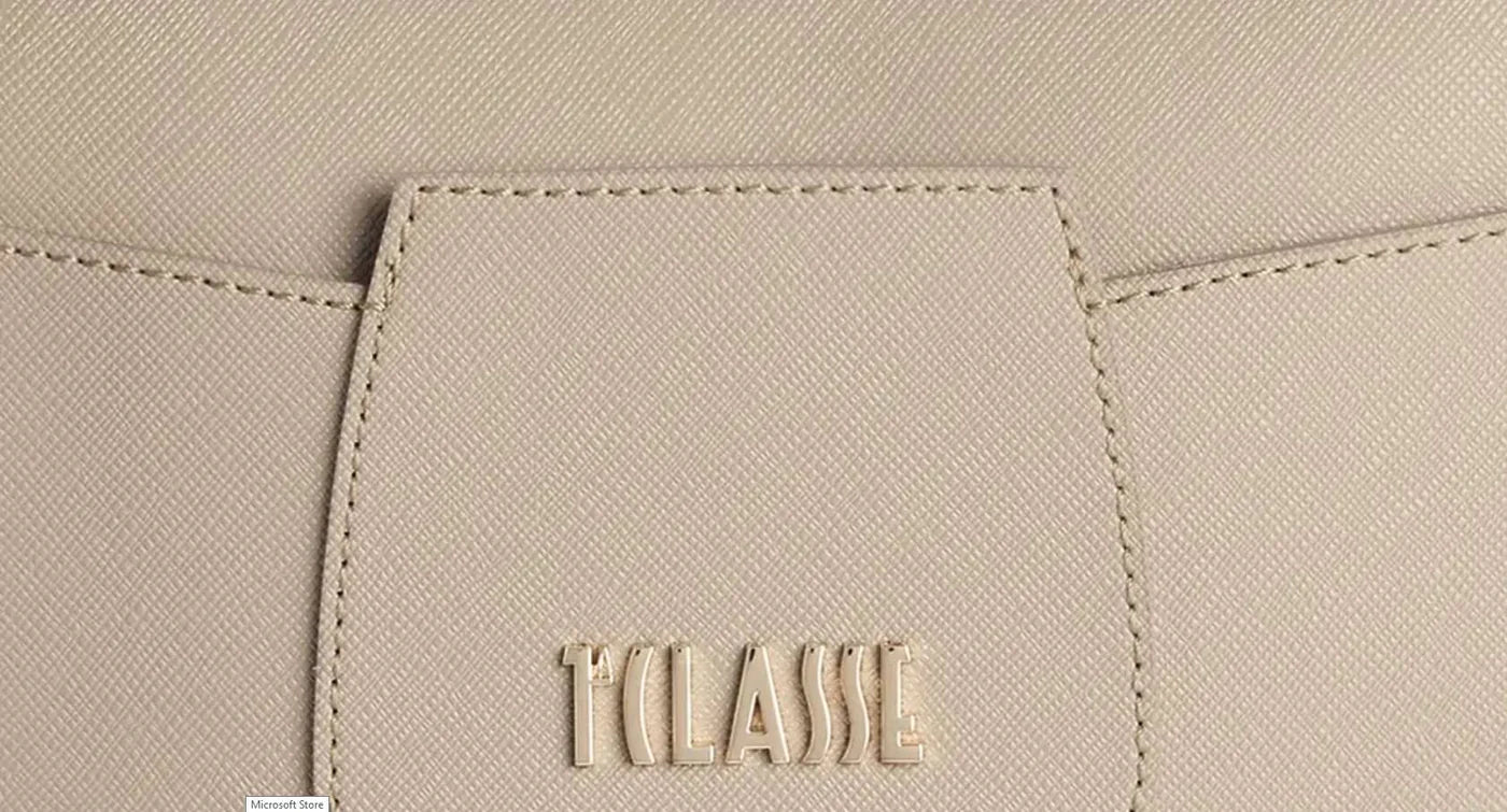 Tracollina Donna 1^ Classe Windy City Reporter Greige Saffiano