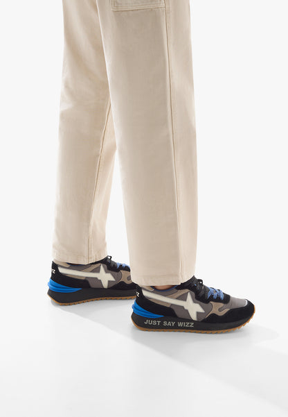 W6yz scarpe uomo YAK-M. - Sneakers in tessuto tecnico e suede - Nero-Grigio
2015185111A33