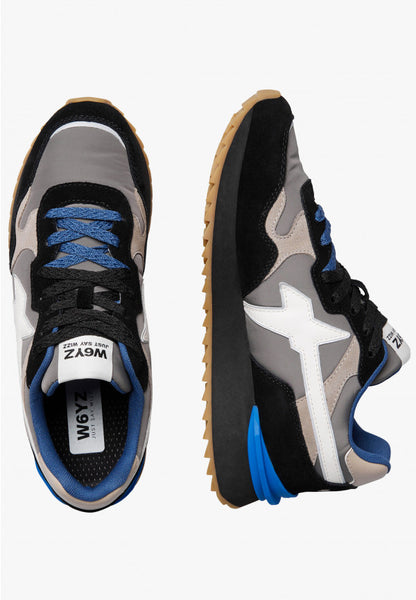 W6yz scarpe uomo YAK-M. - Sneakers in tessuto tecnico e suede - Nero-Grigio
2015185111A33