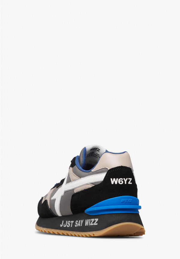 W6yz scarpe uomo YAK-M. - Sneakers in tessuto tecnico e suede - Nero-Grigio
2015185111A33