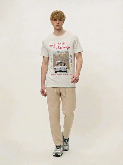 Bob Men's Printed Jersey T-Shirt