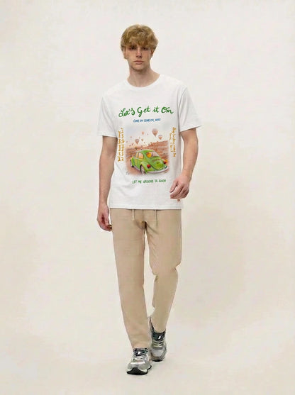 Bob Men's Printed Jersey T-Shirt