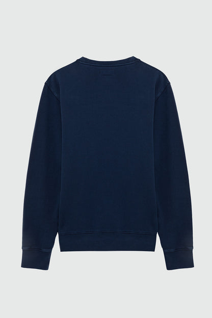Roy Rogers felpa uomo sweater logo stone dye