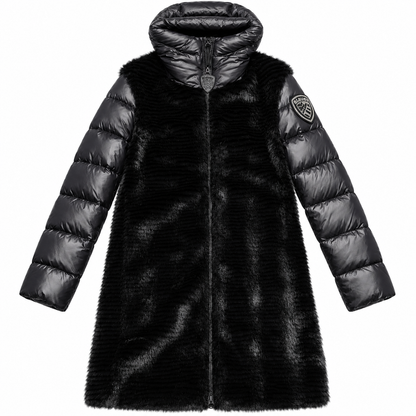 Blauer Giubbotto donna lungo trench mod Aspen 26WBLDK01223-007685-999 - immagine 1