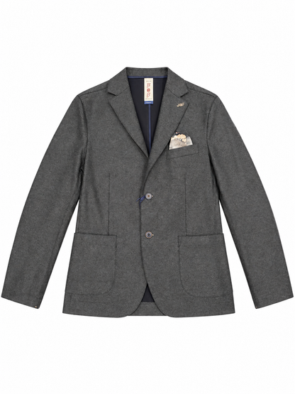 Bob Giacca uomo monopetto tessuto a maglia unito A27MARDEN434T434 - immagine 1