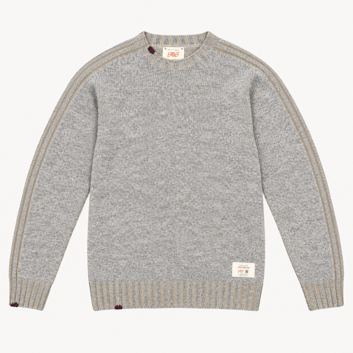 Bob Maglia uomo girocollo maglieria lana vanisé mod. FIN - immagine 5